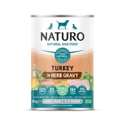 Naturo Grain Free Adult Indyk w sosie 390g